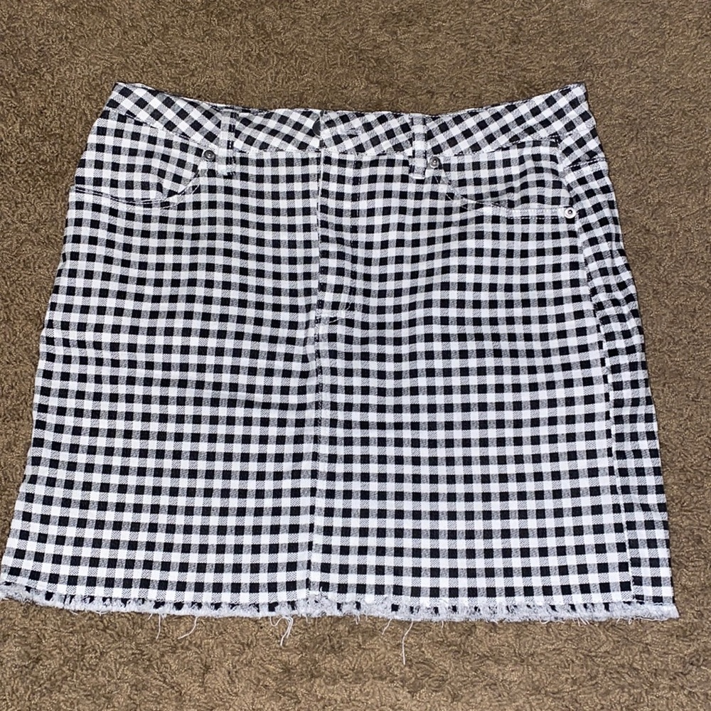 Plaid Skirt